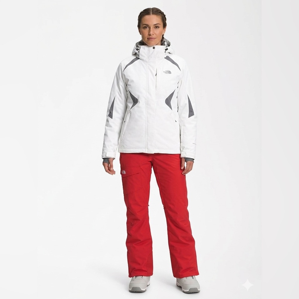 The North Face Bright Red/Coral Ski Pants